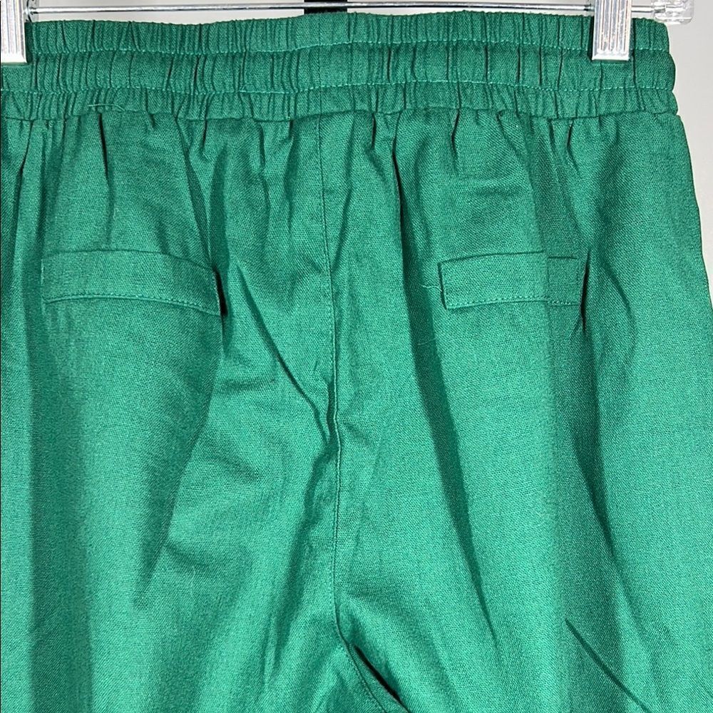 Green Drawstring Pants - Picture 3 of 8